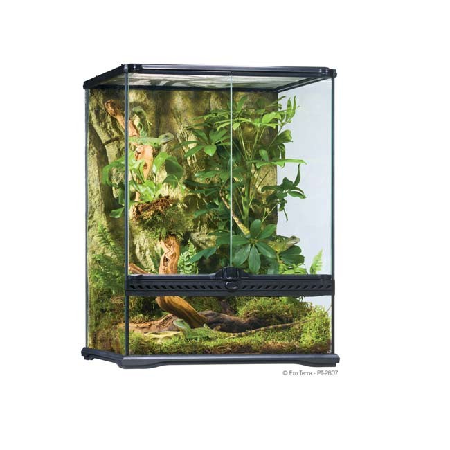 Exo Terra Terrario S/Tall, 120L, 45x45x60cm