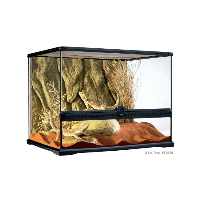 Exo Terra Terrario M/Wide, 121L, 60x45x45cm