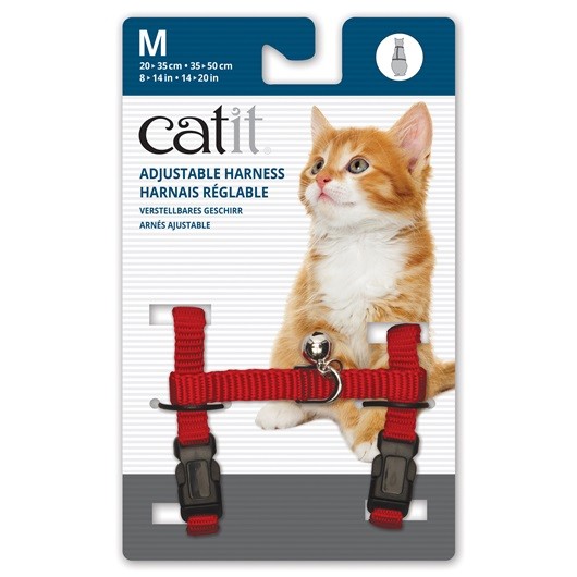 Catit Arnés Breakaway M, Rojo