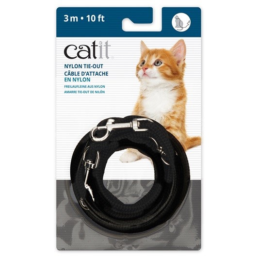 Catit Correa Extra Larga, Negra, 3m