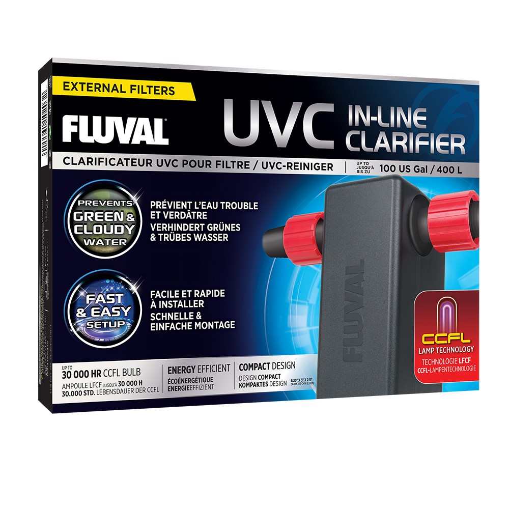 Fluval Clarificador UVC Serie 7 3w