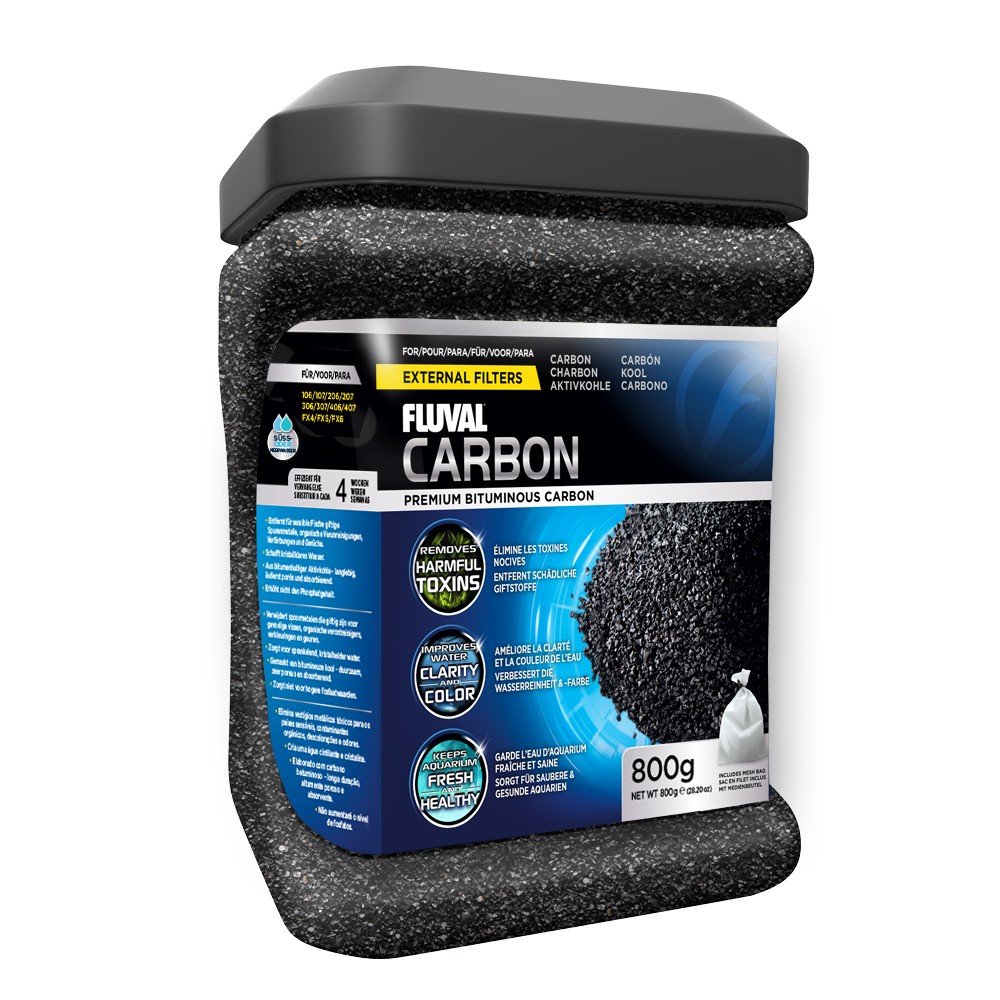 Fluval Carbón Activado Premium 800g