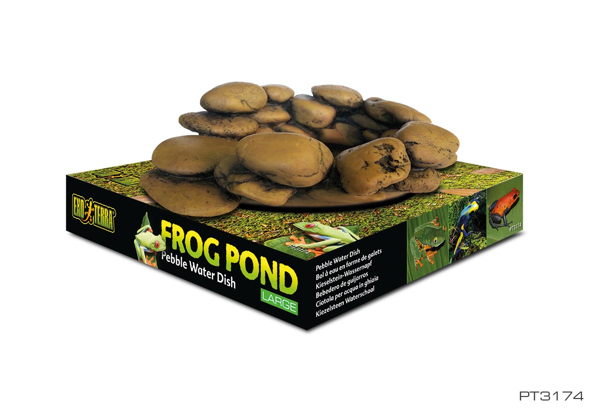 Exo Terra Frog Pond Estanque para Ranas, 110 ml