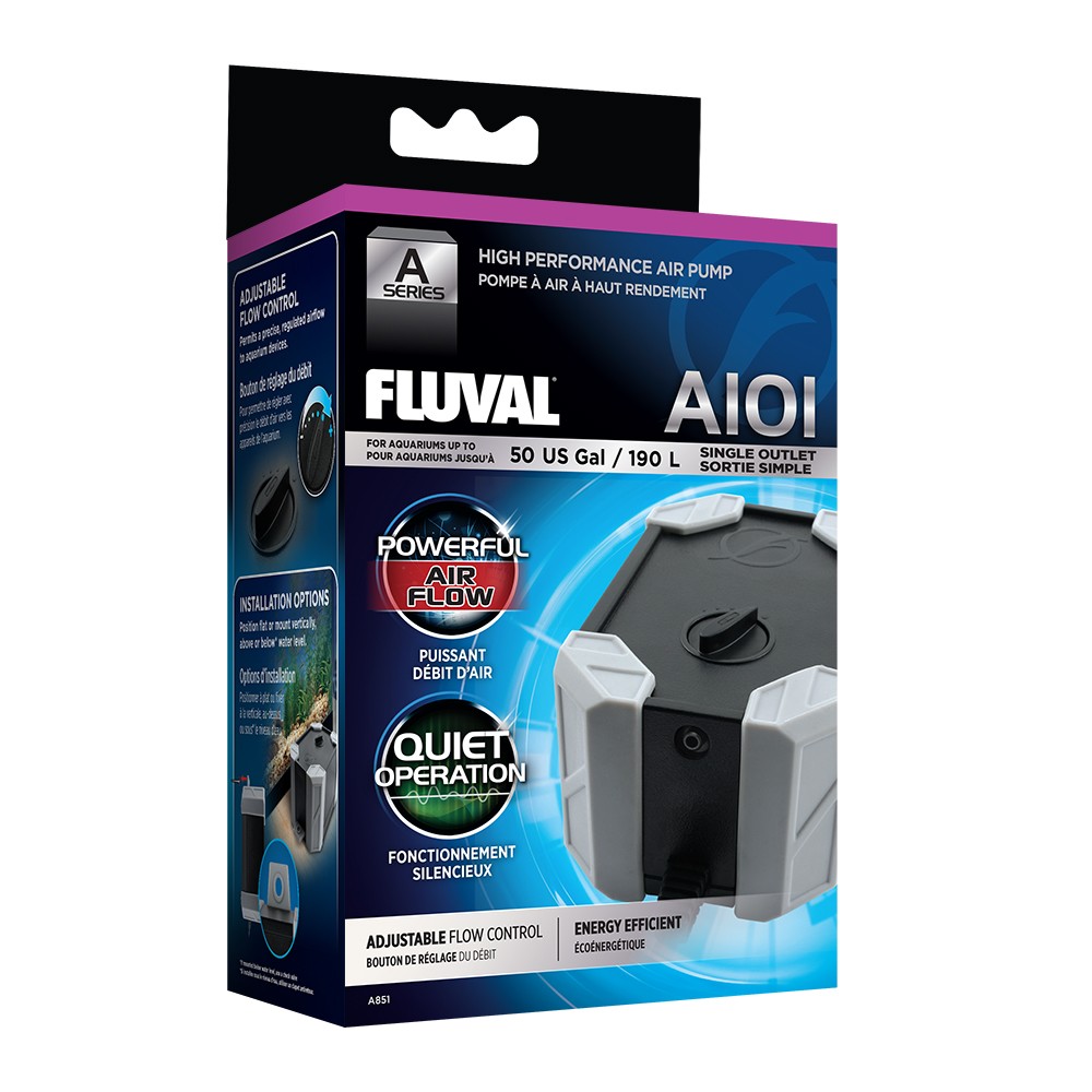 Fluval Serie A 101 Bomba de Aire, 190L