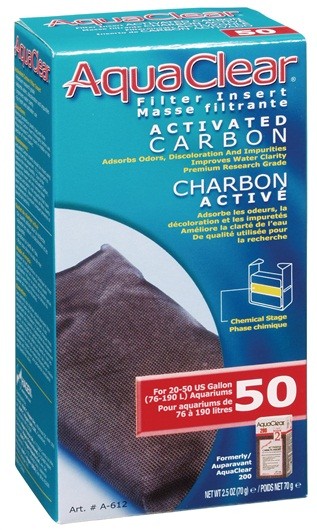 AquaClear 50 Carbón Activado