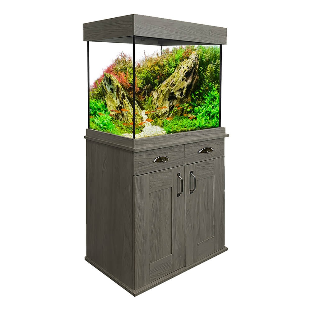 Fluval Shaker Mesa y Tapa Superior, Gris 168 l