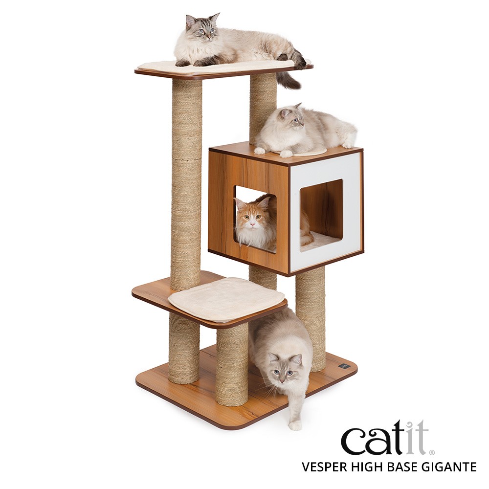 Catit Vesper High Base Gigante, Roble