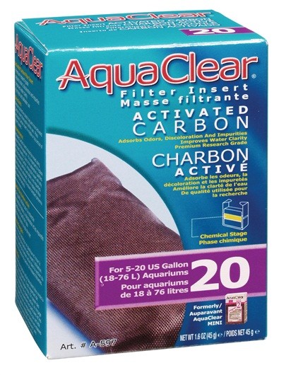 AquaClear 20 Carbón Activado