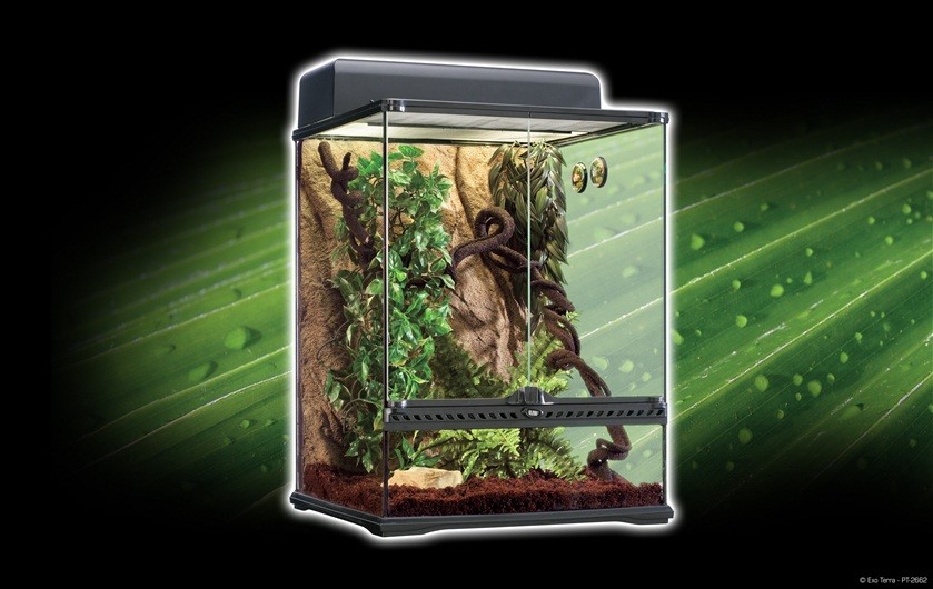 Exo Terra Habitat Kit Tropica, M, 45x45x60cm