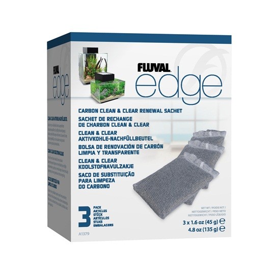 Fluval  Edge Carbón, 3uds