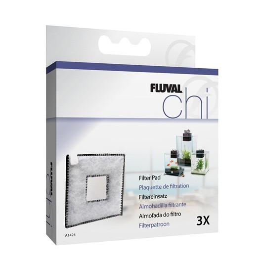 FLUVAL CHI II Carga de CARBON  3pc