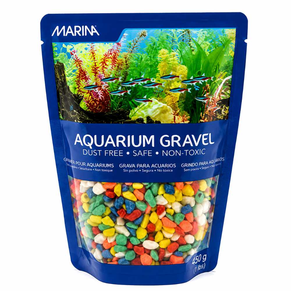 Grava de color para acuarios Marina - 450g