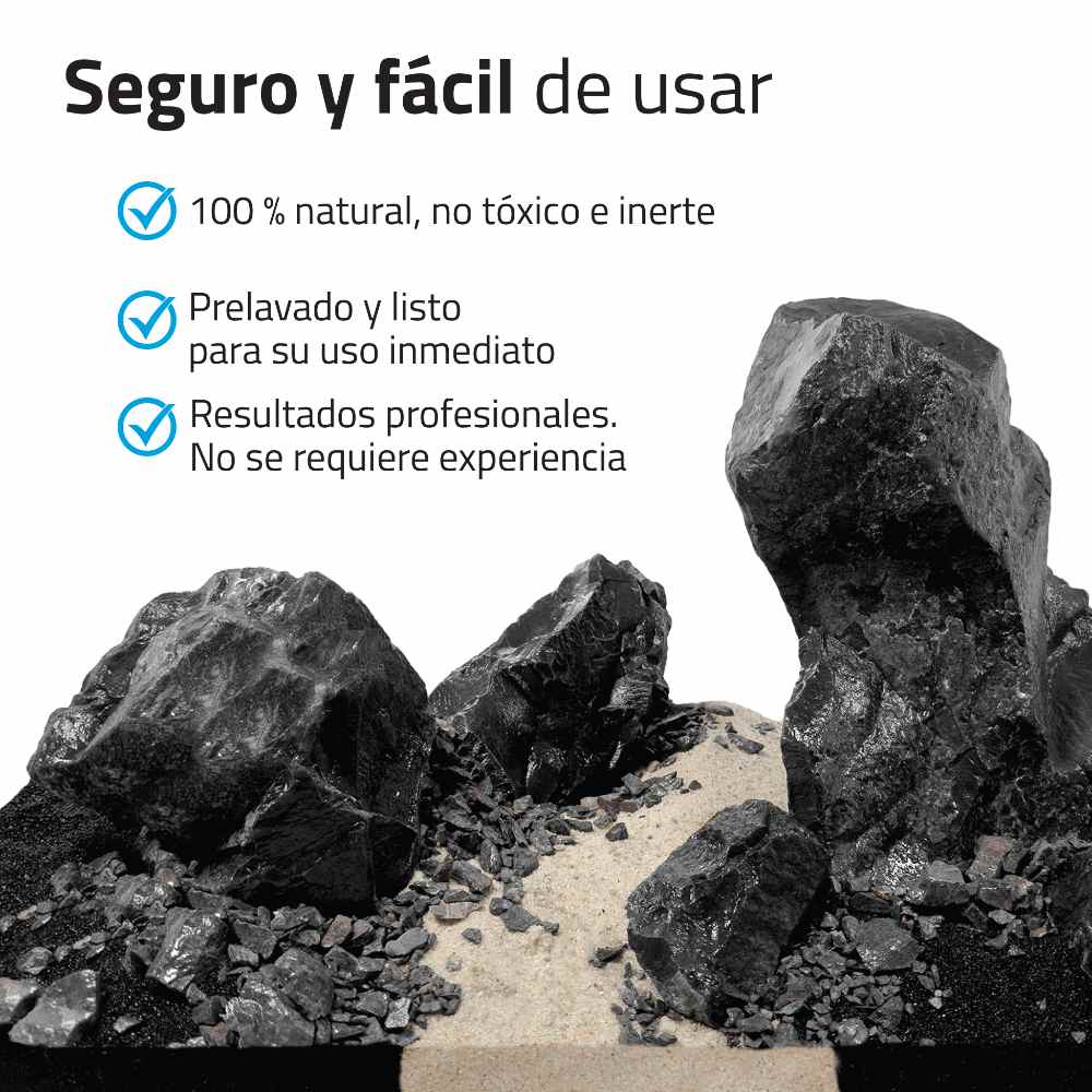Kit Aquascaper Fluval Black Basalt