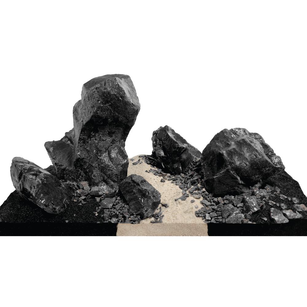 Kit Aquascaper Fluval Black Basalt