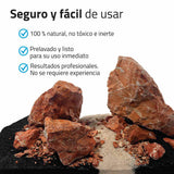 Kit de piedras y grava para acuascaping Fluval - Rojo