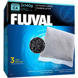 Carbón activado para filtro mochila Fluval C - Pack de 3