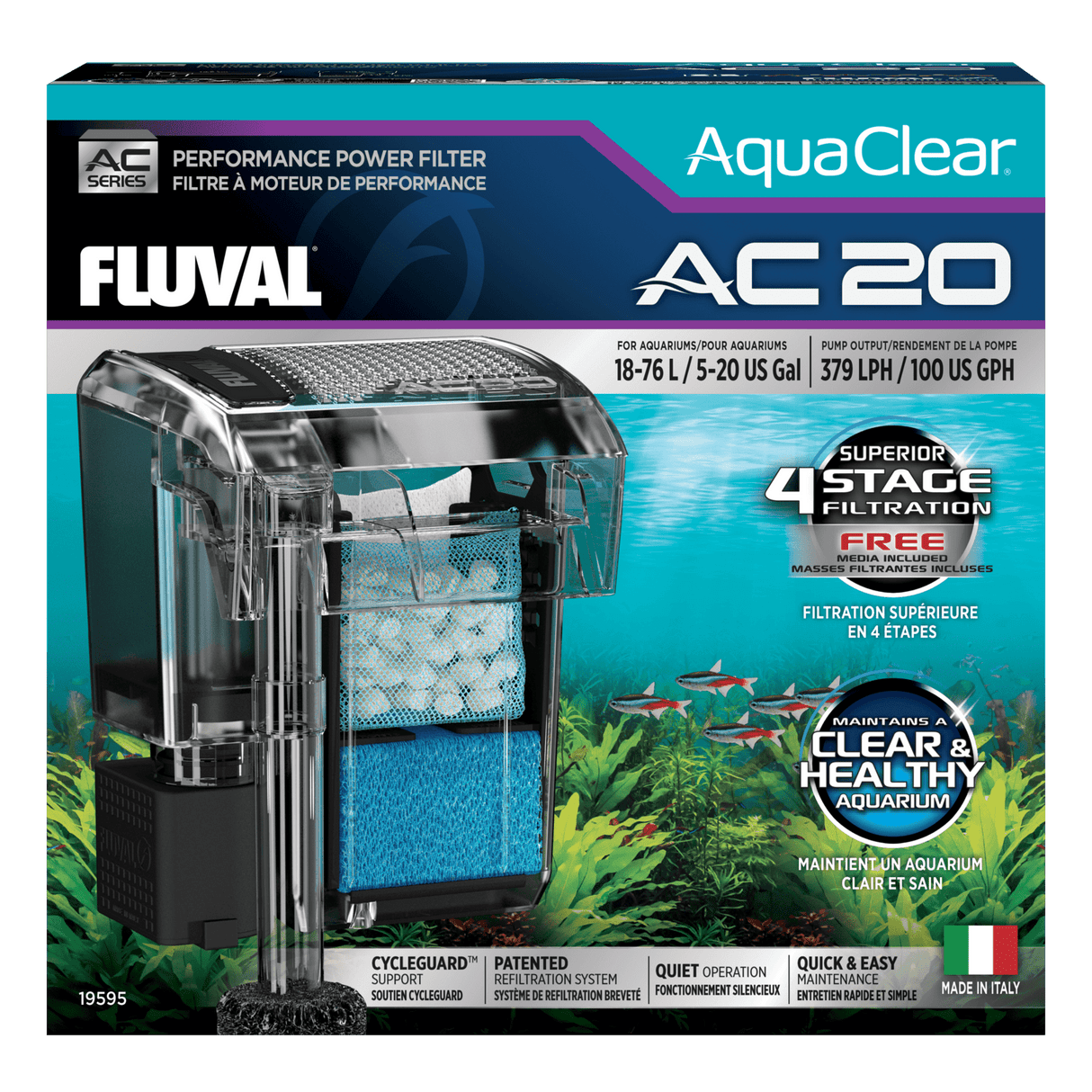 Filtro mochila AquaClear Fluval AC