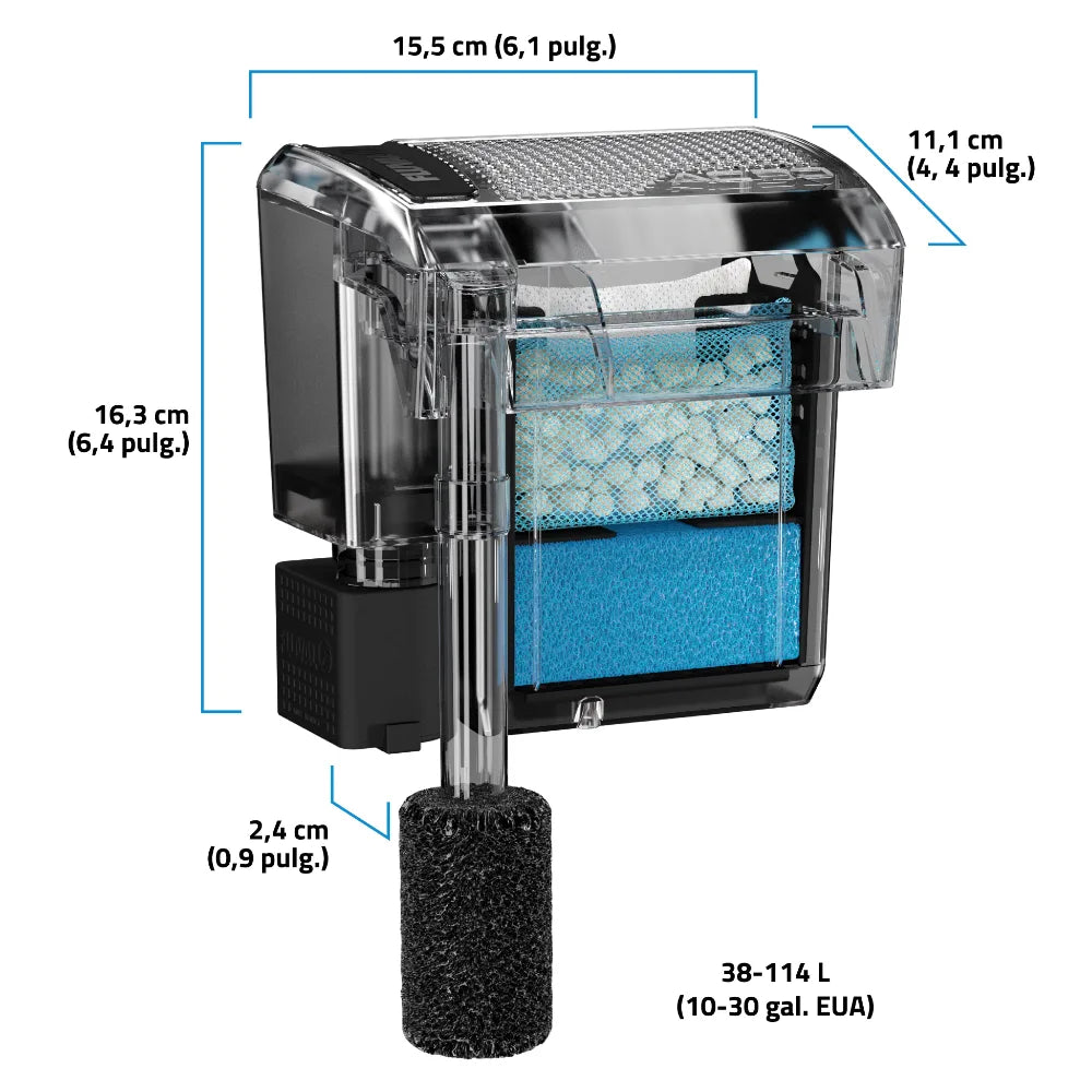 Filtro mochila para acuarios AquaClear Fluval AC