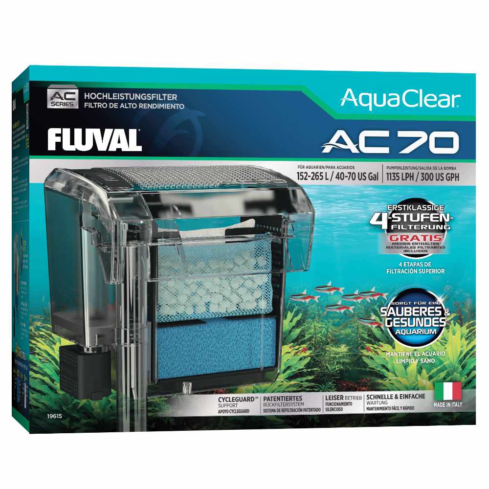 Filtro mochila para acuarios AquaClear Fluval AC