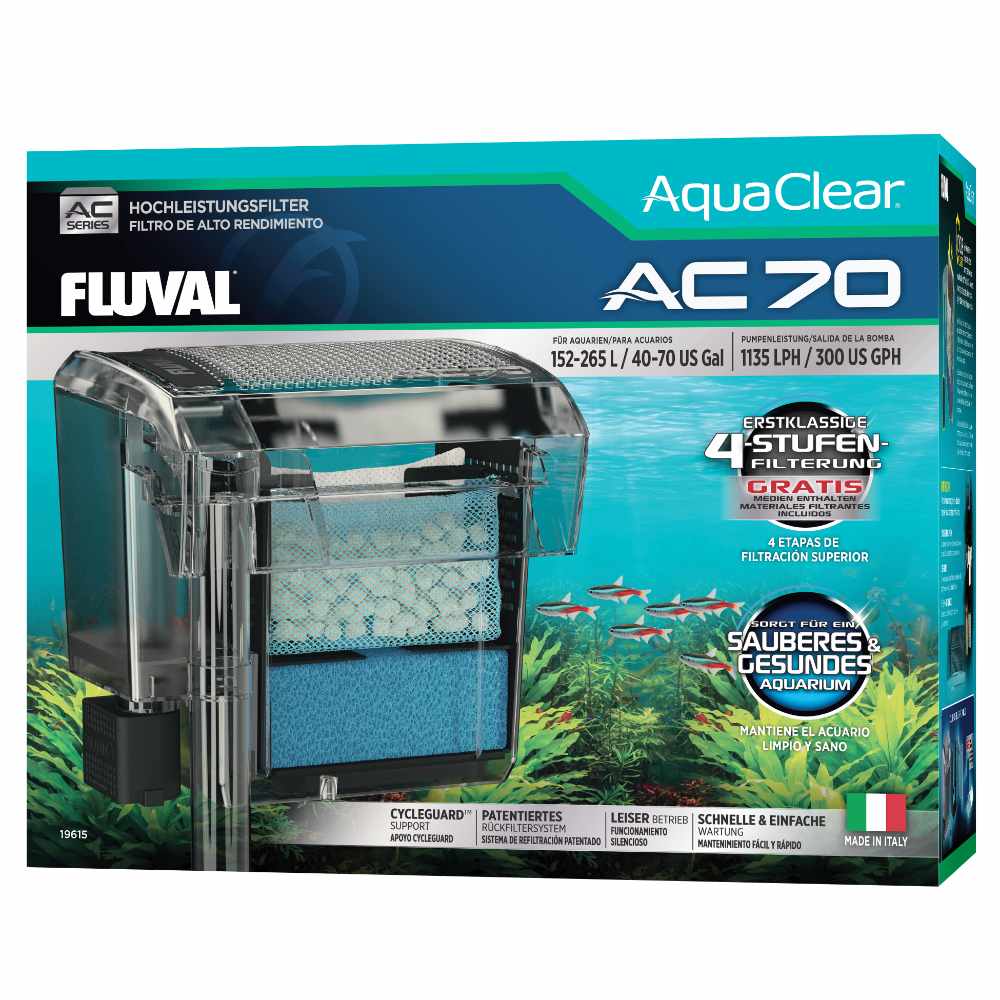 Filtro mochila para acuarios AquaClear Fluval AC