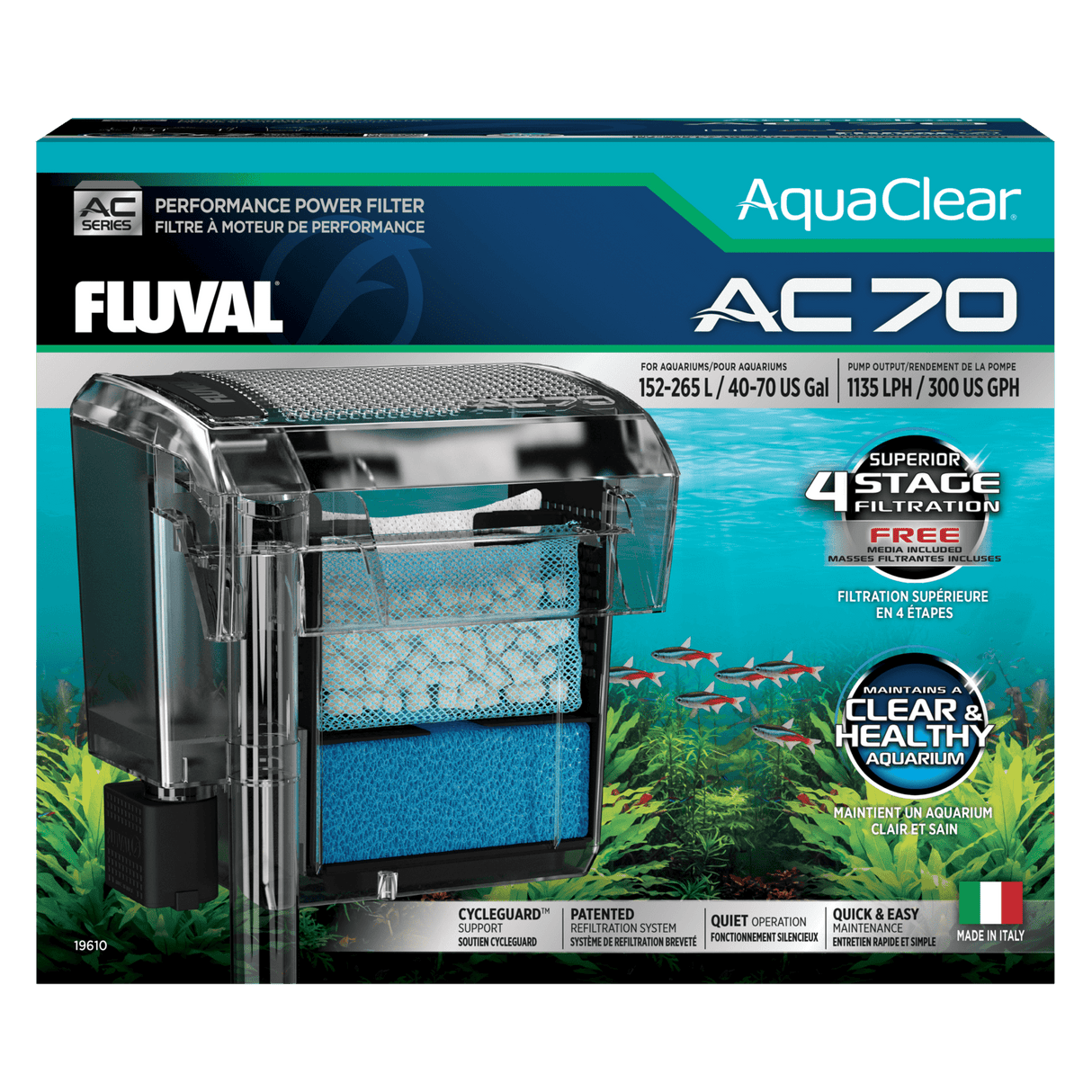 Filtro mochila AquaClear Fluval AC