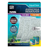 Pack ahorro eliminador de amoniaco para filtro AquaClear Fluval AC - Pack de 3