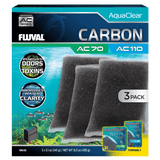 Pack ahorro carbón para filtro AquaClear Fluval AC - Pack de 3