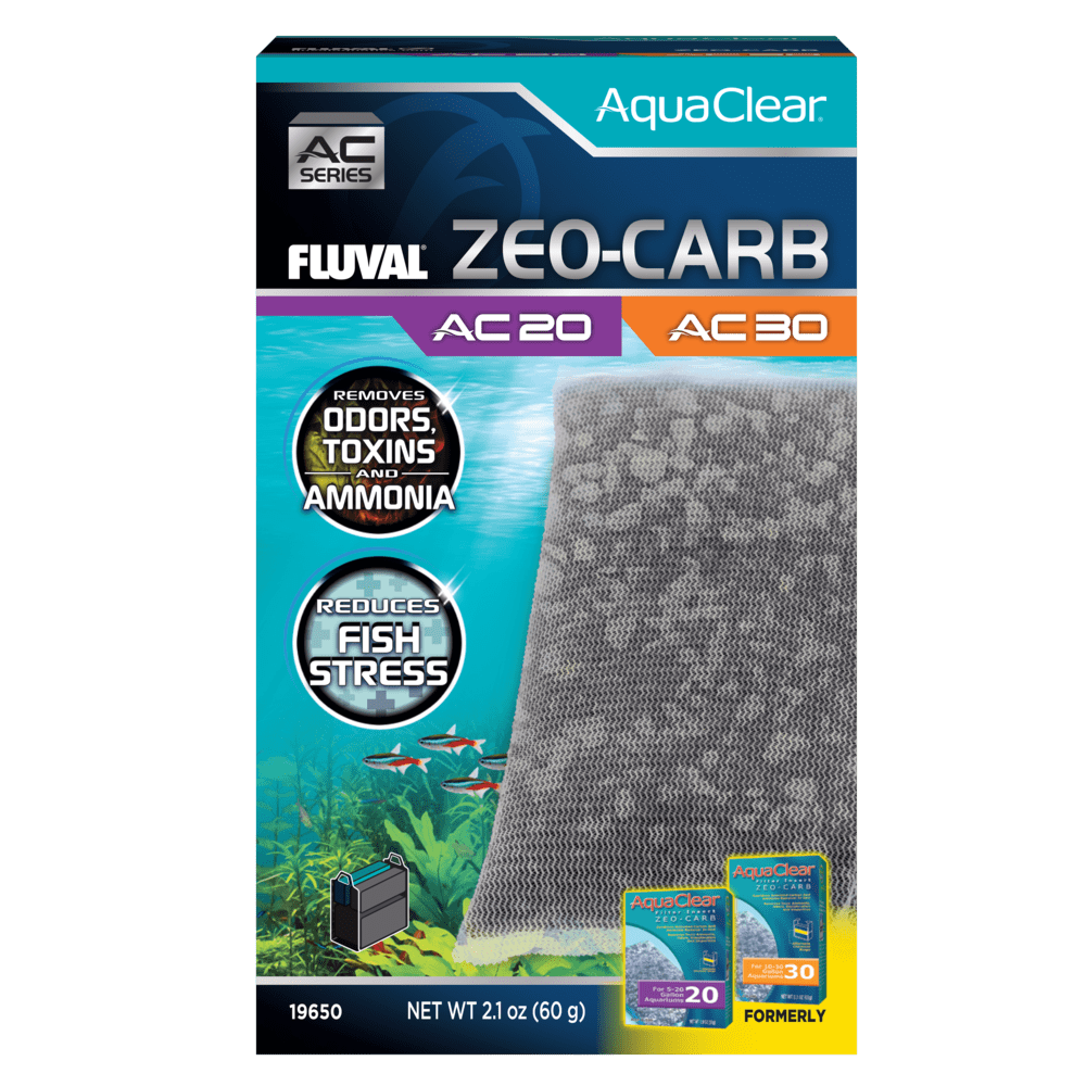 Zeo-Carb para filtro AquaClear Fluval AC - Pack de 1