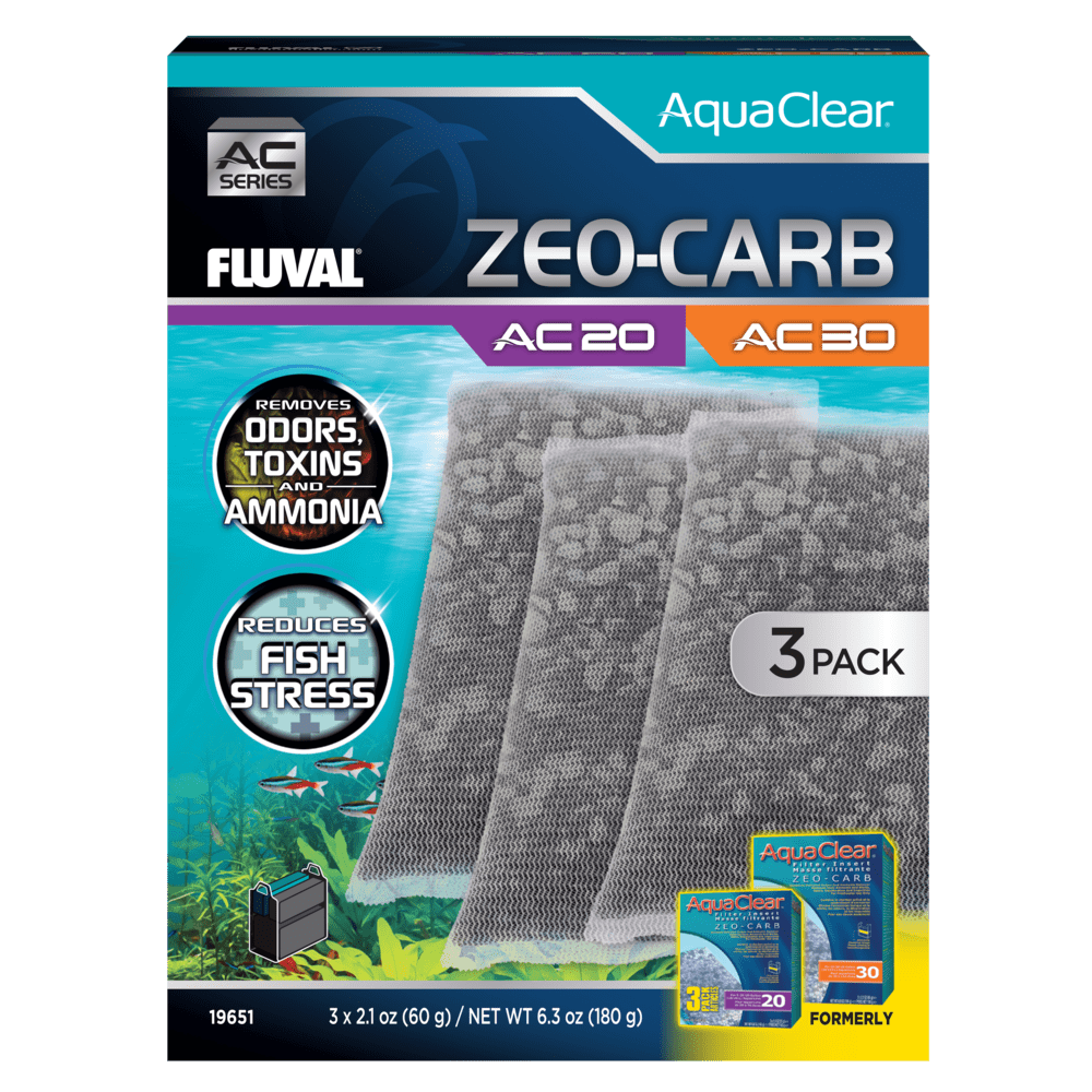 Pack ahorro Zeo-Carb para filtro AquaClear Fluval AC - Pack de