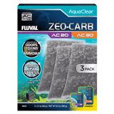 Pack ahorro Zeo-Carb para filtro AquaClear Fluval AC - Pack de