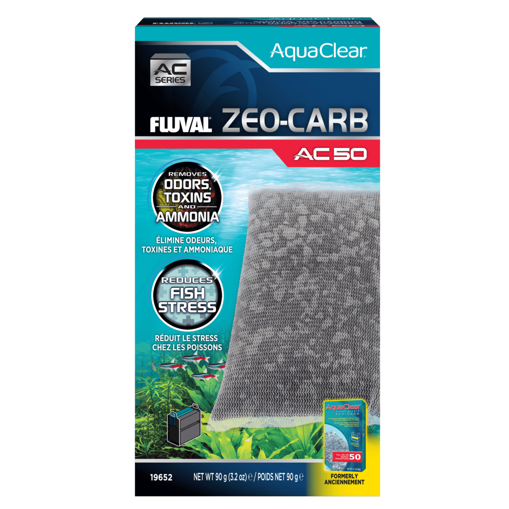 Zeo-Carb para filtro AquaClear Fluval AC - Pack de 1