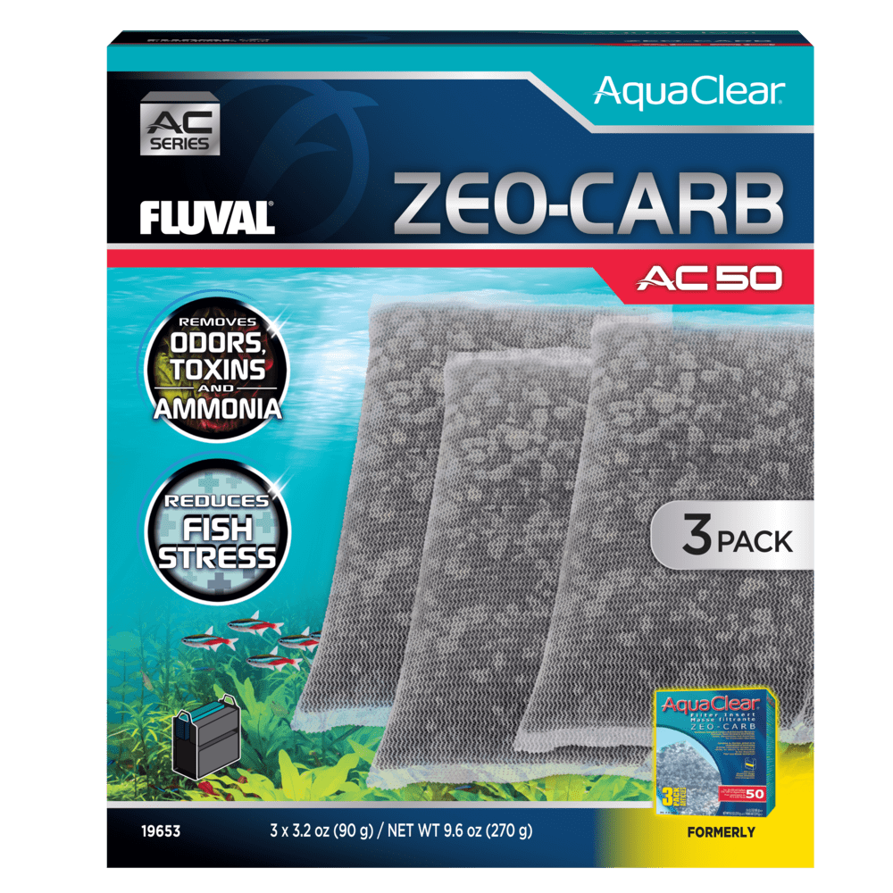 Pack ahorro Zeo-Carb para filtro AquaClear Fluval AC - Pack de