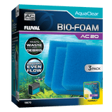 Pack ahorro Bio-esponja azul para filtro AquaClear Fluval AC - Pack de 3