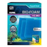 Pack ahorro Bio-esponja azul para filtro AquaClear Fluval AC - Pack de 3