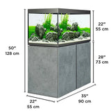 Kit de acuario y mesa Fluval Siena de 272L
