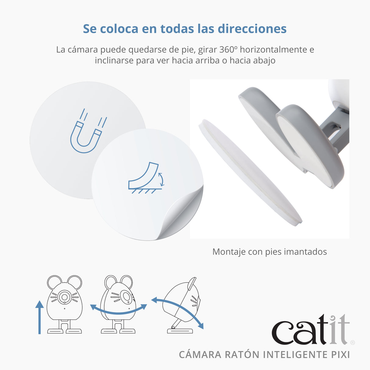 Cámara Ratón Inteligente Catit PIXI