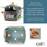 Transportín para gatos Catit Cabrio