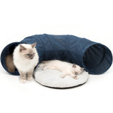 Túnel para gatos con cojín Catit Vesper Tunnel