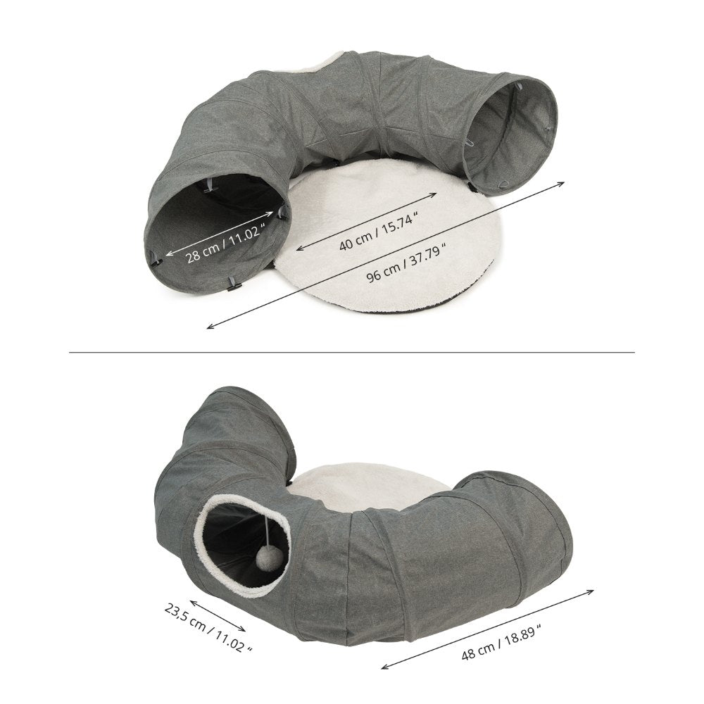 Túnel para gatos con cojín Catit Vesper Tunnel