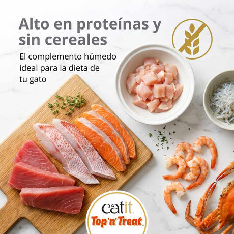 Catit Top 'n' Treat de Pollo