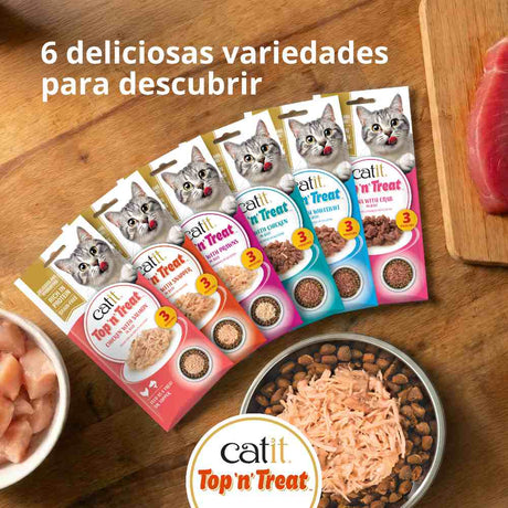 Catit Top 'n' Treat de Atún