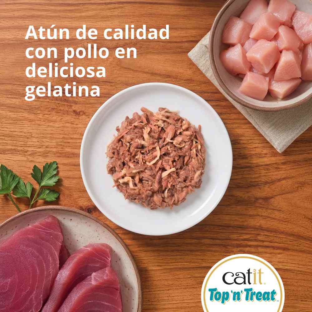Catit Top 'n' Treat de Atún