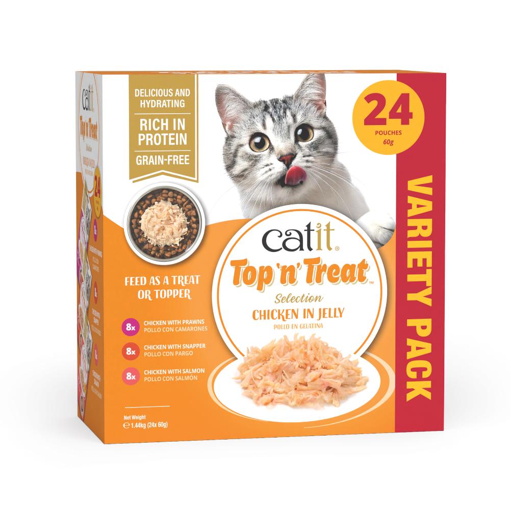 Catit Top 'n' Treat de Pollo