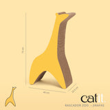 Rascador de cartón con forma de animales Catit Zoo