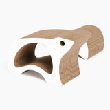Rascador de cartón 2-en-1 con forma de animales Catit Zoo