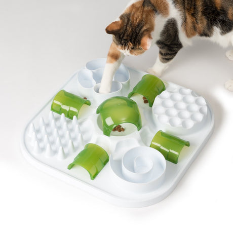Comedero antivoracidad para gatos Catit Play Treat Puzzle