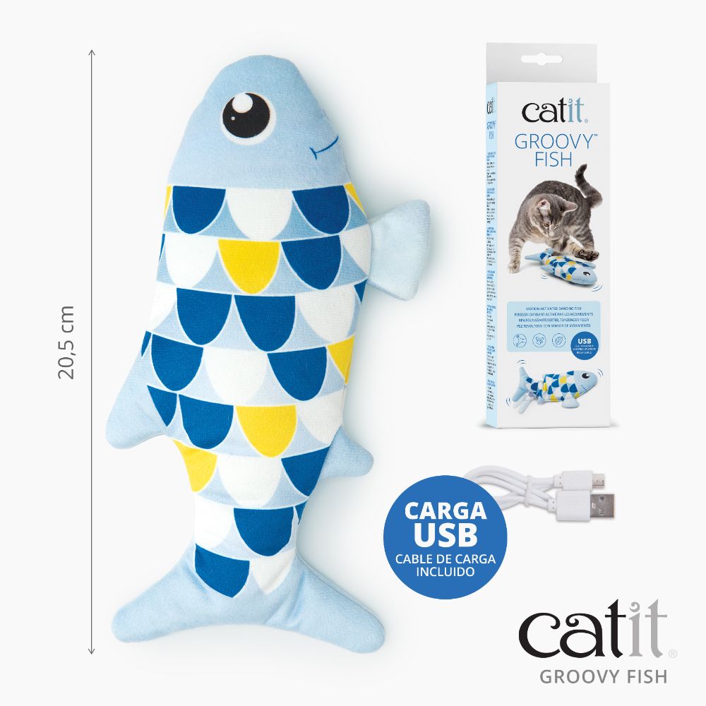 Animales bailarines de juguete para gatos Catit Groovy