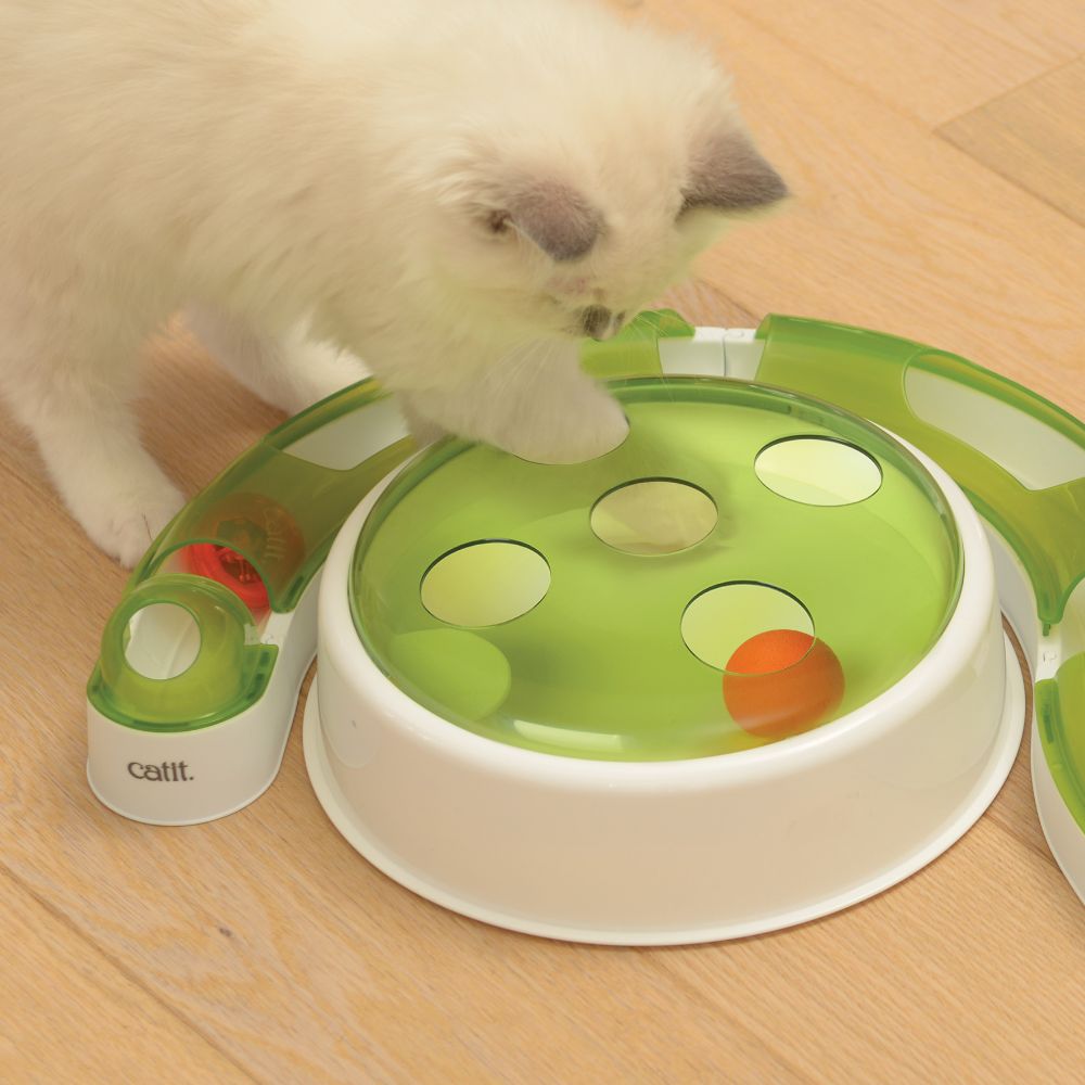 Juguete interactivo para gatos Catit Senses 2.0 Bouncy Ball Dome