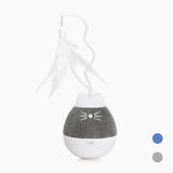 Dispensador se snacks y juguete con pluma para gatos Catit PIXI Spinner