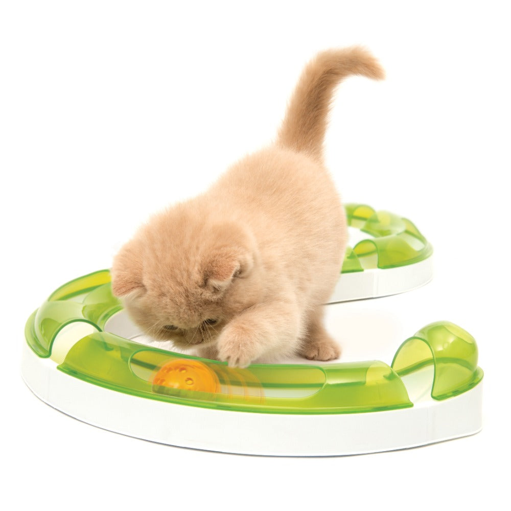 Circuitos con pelota para gatos Catit Senses